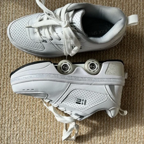 Amazon White 2in1 Roller Sneakers - Picture 6 of 7